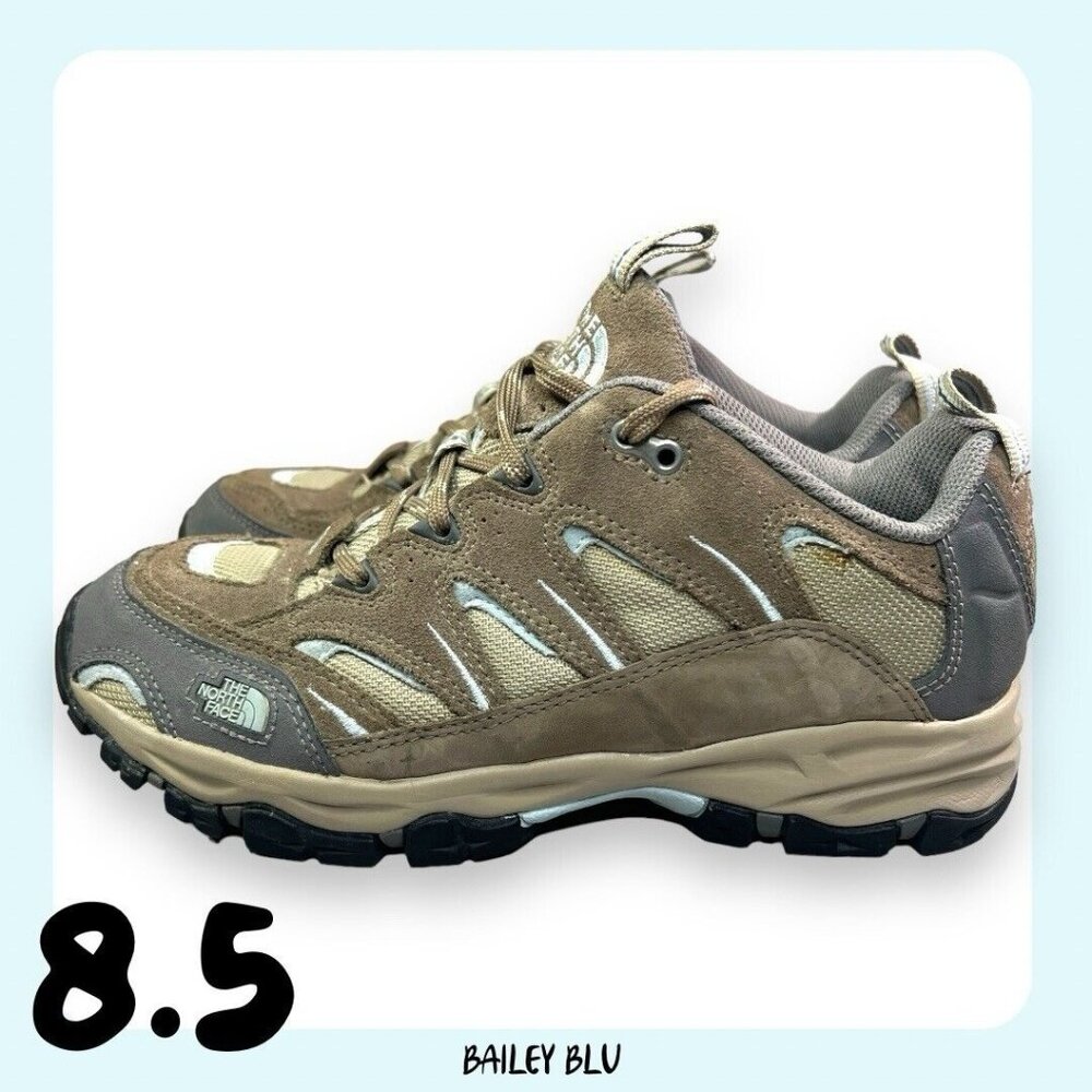North Face Womens Northotics T177 551044 Brown Hiking Shoes Sneakers Size 8.5
